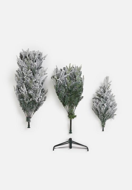 H&S - Snowy woodland Christmas tree - green