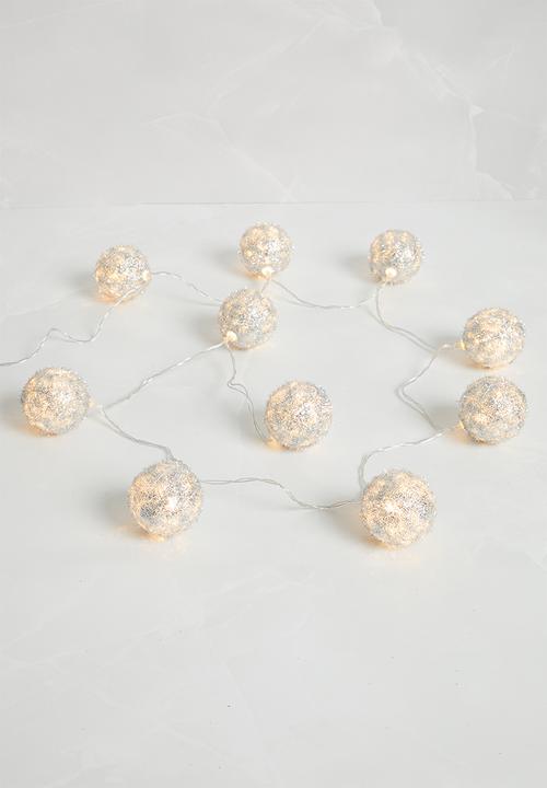 H&S - Cascading LED garland - gold