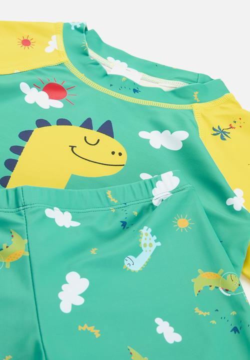 Pop Candy - 3 Piece swim set - green/yellow