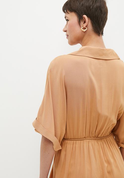 edit - Button down tapered jumpsuit - doe