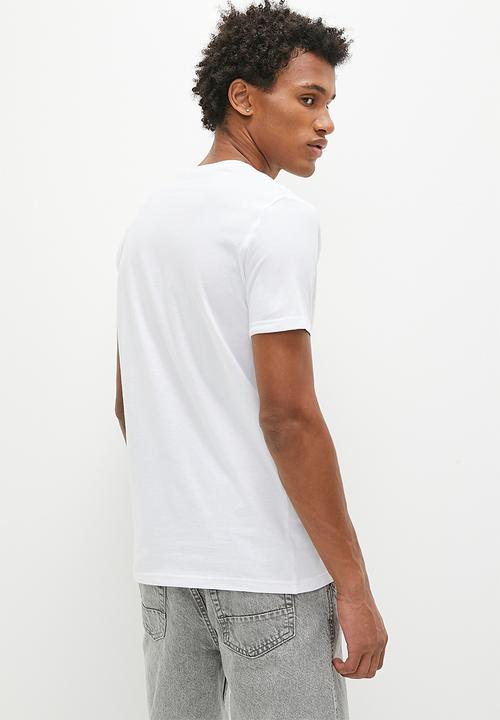 Superbalist - 2 Pack Nate Crew Neck Tee - Black & White