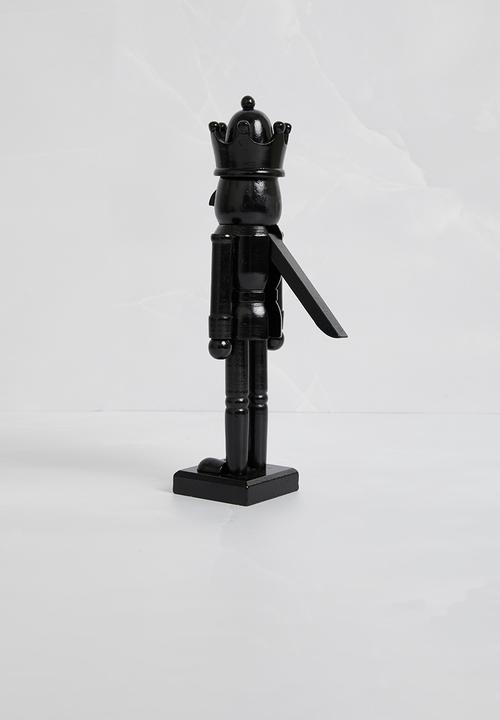 H&S - Nutcracker set of 2 - black