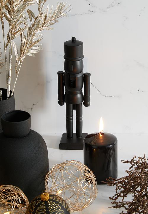 H&S - Nutcracker set of 2 - black