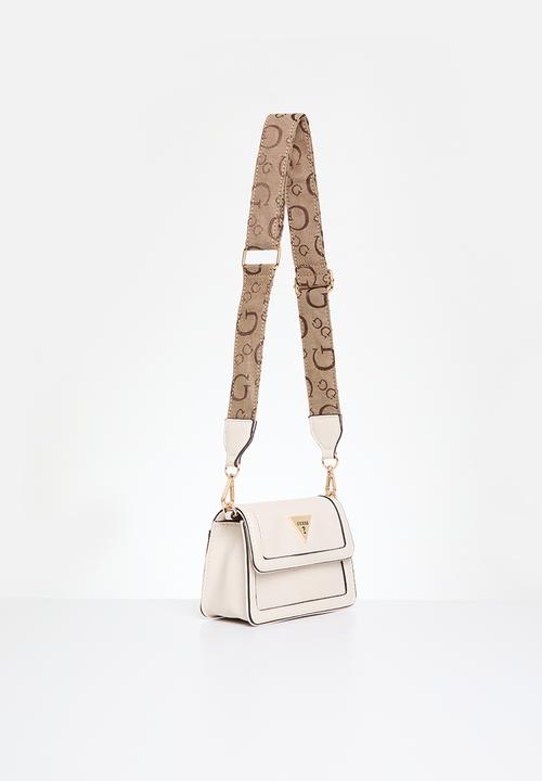 GUESS - Chai mini crossbody flap - stone