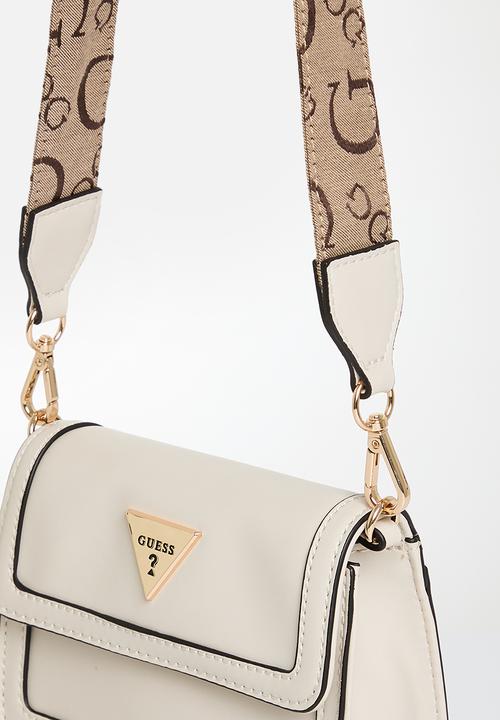 GUESS - Chai mini crossbody flap - stone