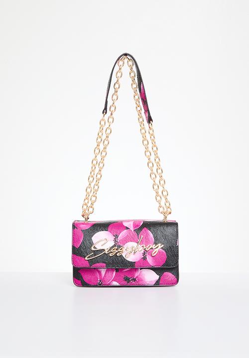 SISSY BOY - Floral crossbody - purple