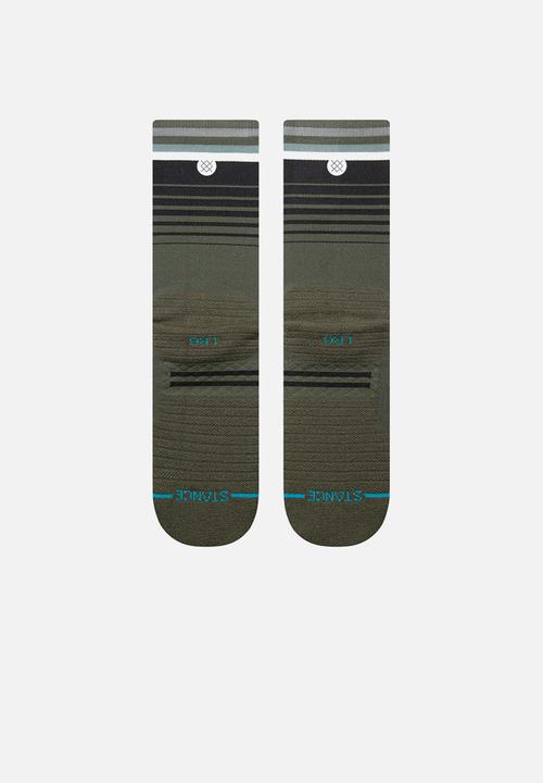Stance Socks - Emmit crew - darkgreen