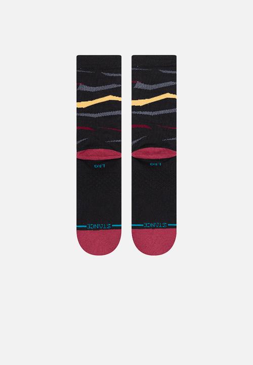 Stance Socks - Faxed mitchell - black