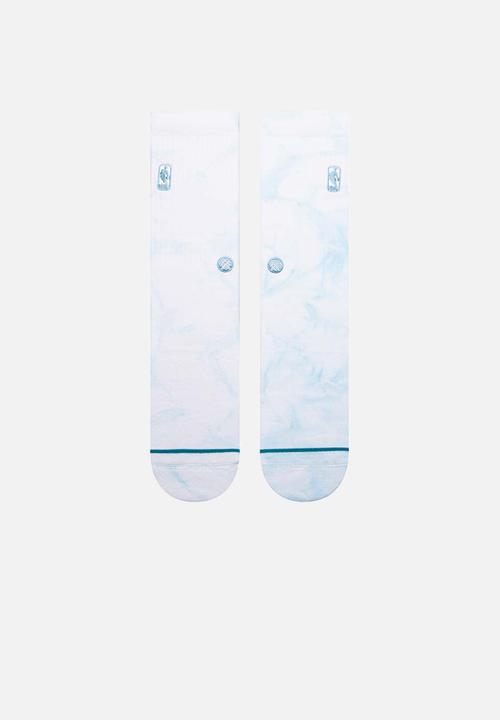 Stance Socks - Nba logoman dye - lightblue