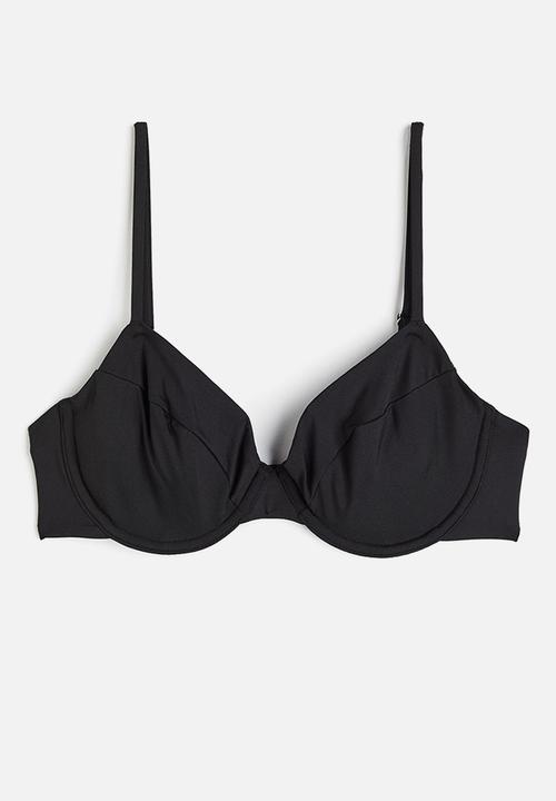 H&M - Non-padded bikini top - black