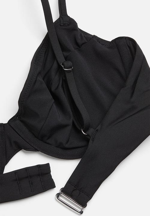 H&M - Non-padded bikini top - black