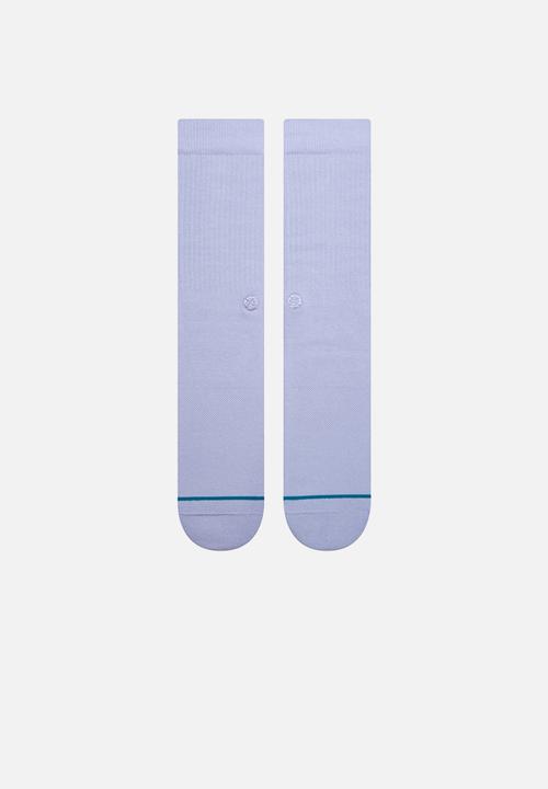 Stance Socks - Icon crew - lilacice