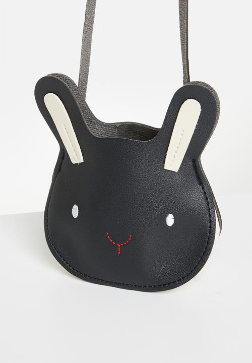 Pop Candy - Girls shoulder bag - black bunny
