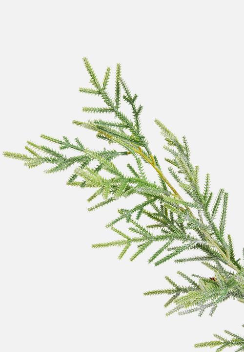 H&S - Pine Garland - light green snowy