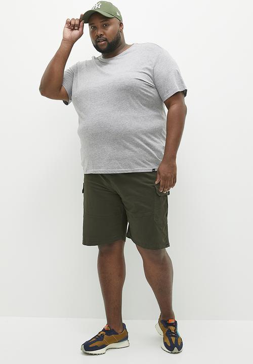 Superbalist - Twill Plus Utility Pull On Shorts - Khaki