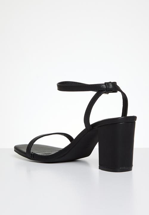 Superbalist - Sarai block heel - black