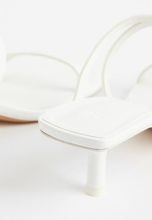 H&M - Sandals - white