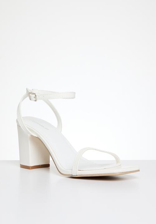 Superbalist - Sarai block heel - white