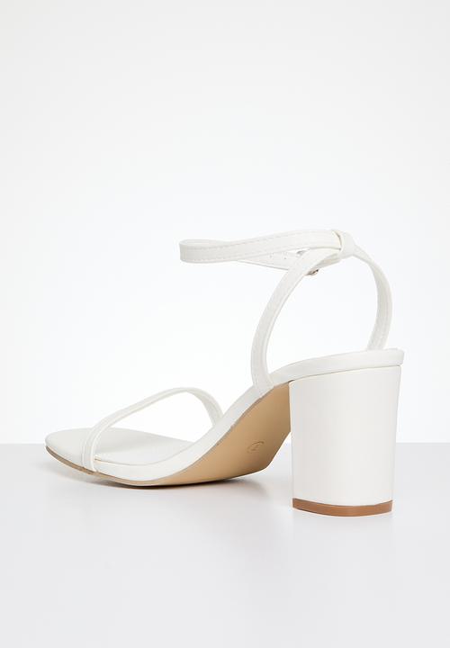 Superbalist - Sarai block heel - white