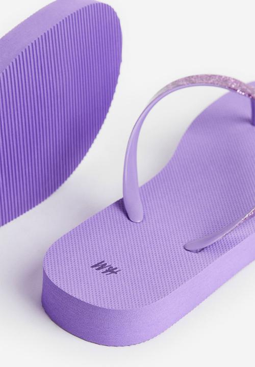 H&M - Flip-flops - purple