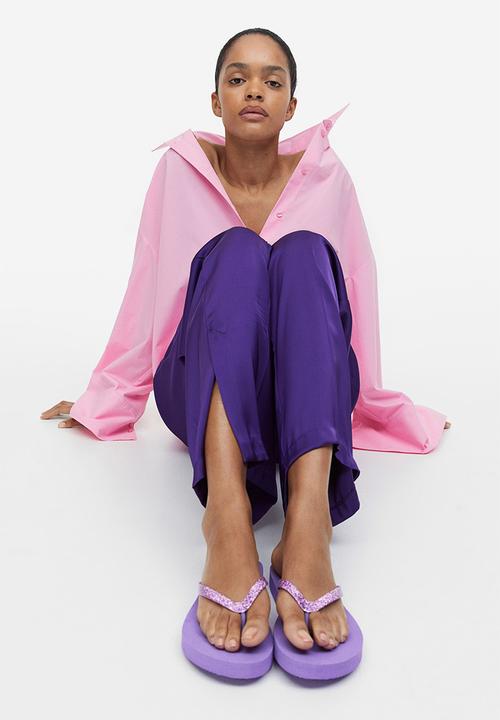 H&M - Flip-flops - purple
