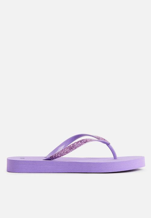 H&M - Flip-flops - purple