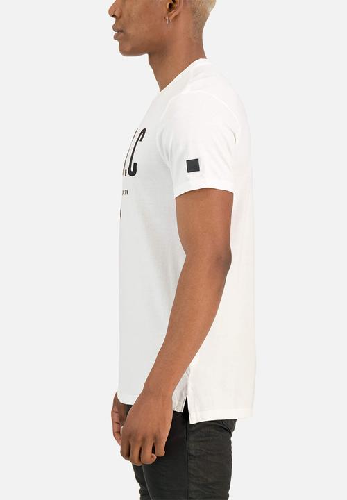 S.P.C.C - Brock tee  - optical white