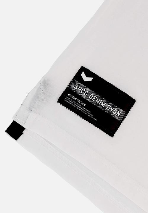 S.P.C.C - Brock tee  - optical white