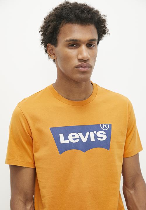 Levi’s® - Graphic crewneck tee za ssnl - orange 