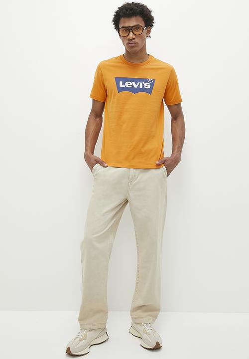 Levi’s® - Graphic crewneck tee za ssnl - orange 