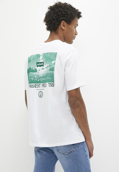Levi’s® - Short sleeve relaxed fit tee field trip - white grap