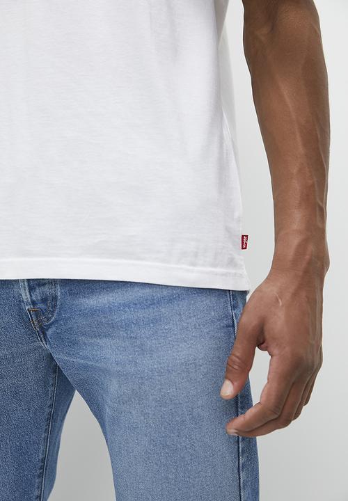 Levi’s® - Short sleeve relaxed fit tee field trip - white grap
