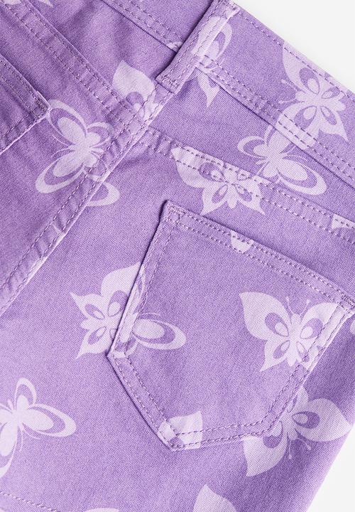 H&M - Denim shorts - purple