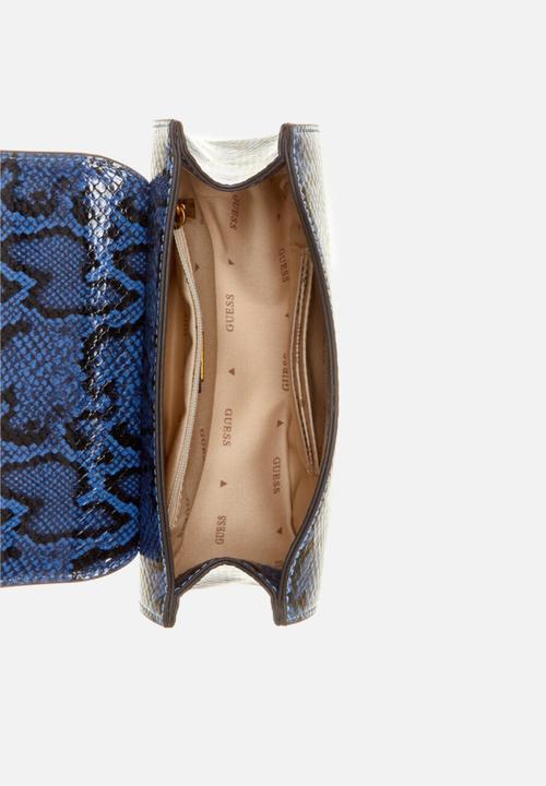 GUESS - Fleet mini saddle crossbody - midnight