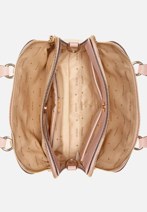GUESS - Brynlee small status satchel - blush