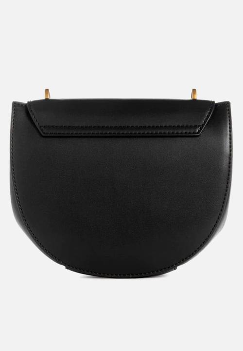 GUESS - Fleet mini saddle crossbody - black