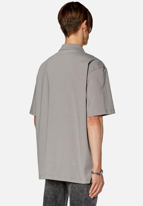 Diesel  - T-vor-od - grey melange 