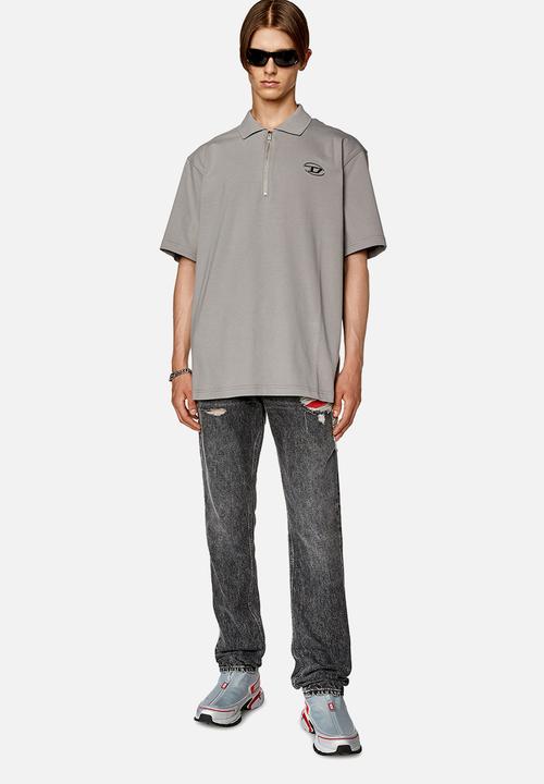 Diesel  - T-vor-od - grey melange 