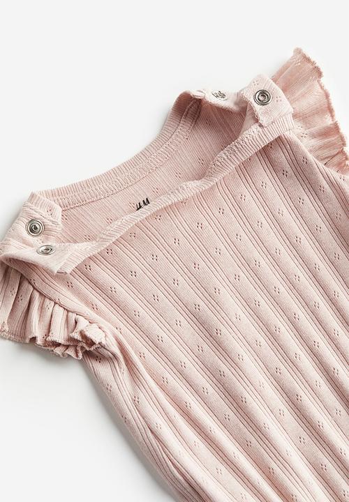 H&M - 2-piece cotton set - pink