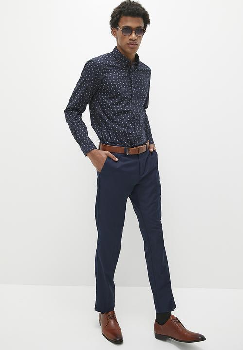 Ben Sherman - Spot print shirt - Midnight