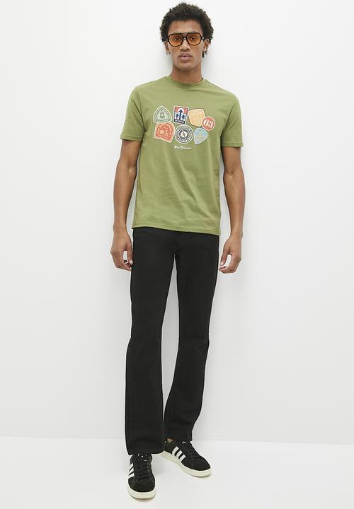 Ben Sherman - Outdoor badges T-shirt - loden