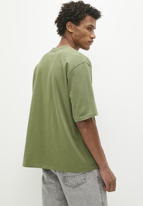 Levi’s® - The half sleeve tee za - bluish olive