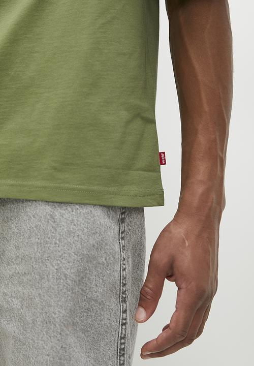 Levi’s® - The half sleeve tee za - bluish olive