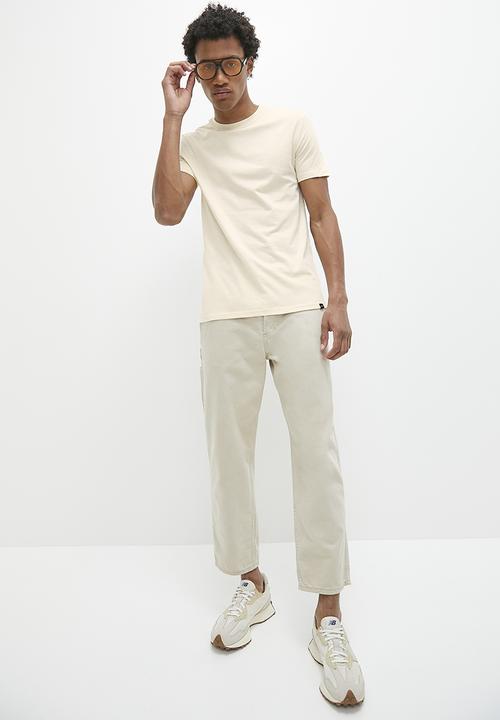 Superbalist - Nate BCI crew neck tee - ecru