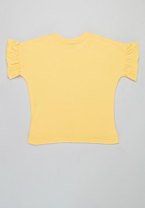 Pop Candy - 2 Pack printed tee - daisy & white flower