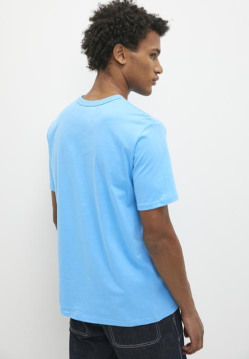 Superbalist - Aaron BCI relaxed fit tee - mid blue