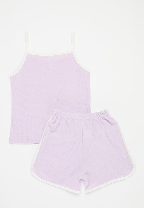 Pop Candy - Cami & short set - purple