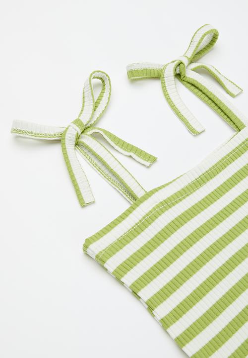 Pop Candy - Flared bottom & top set - green