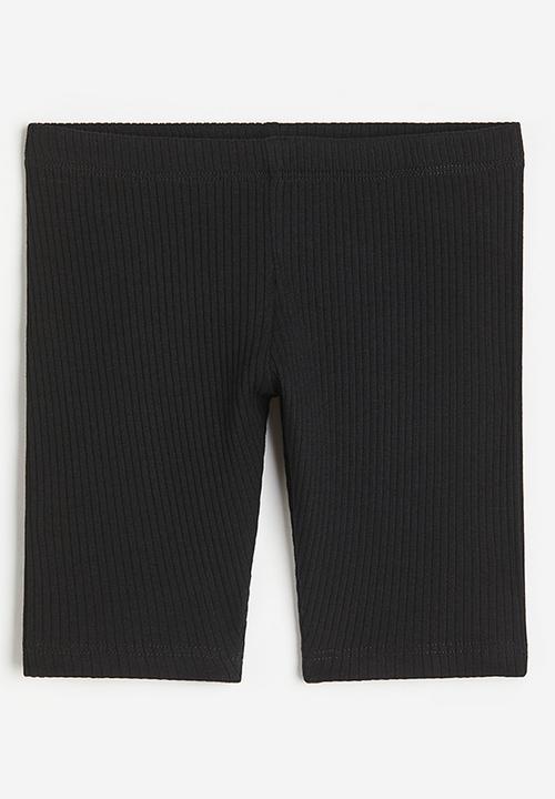 H&M - Jersey cycling shorts - black