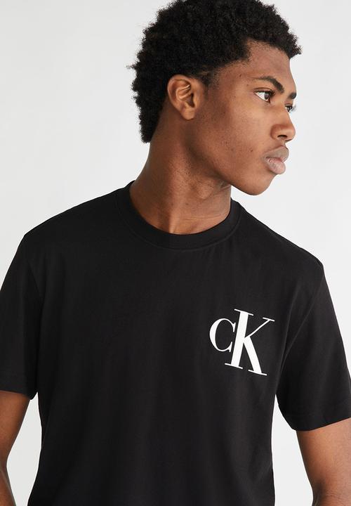 Calvin Klein - Colour monogram graphic tee - Ck Black